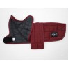 Woodlands Dachshund Lightweight Quilted Coat Navy or Burgundy