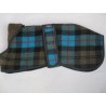 Woodlands Wool Whippet Coat Blue Olive Black Checked