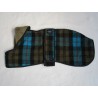 Woodlands Wool Whippet Coat Blue Olive Black Checked